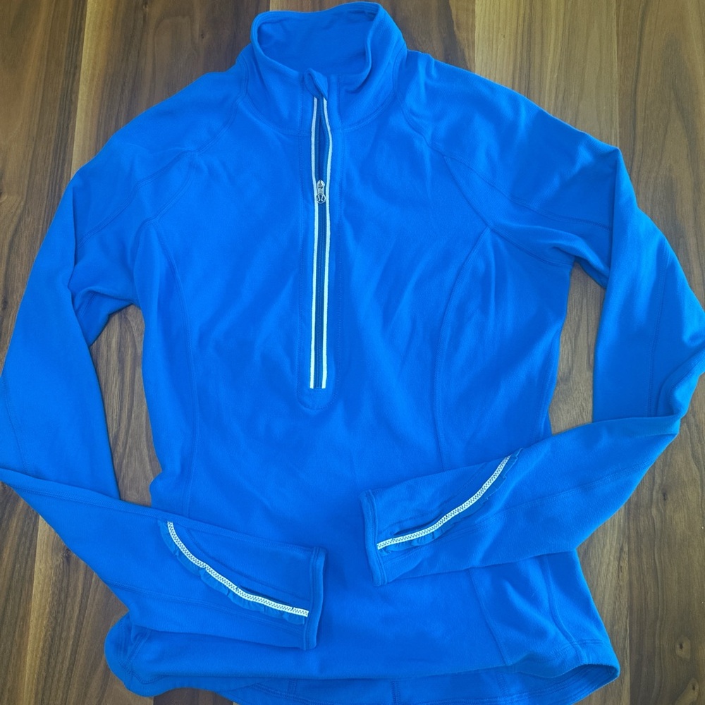 Blue Lululemon 1/2 Zip Pullover
